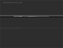 Tablet Screenshot of 3dcadresources.com